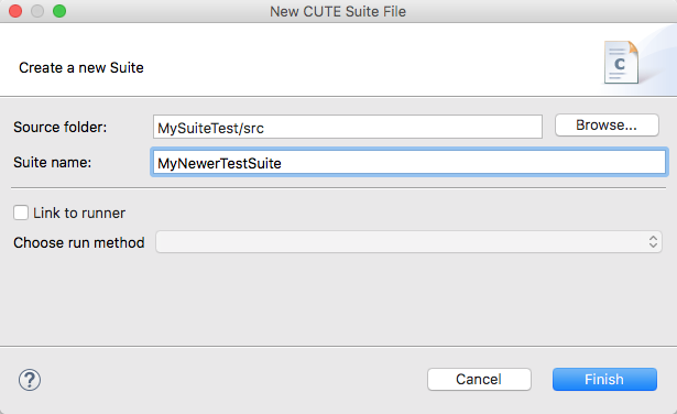 New Suite File Wizard